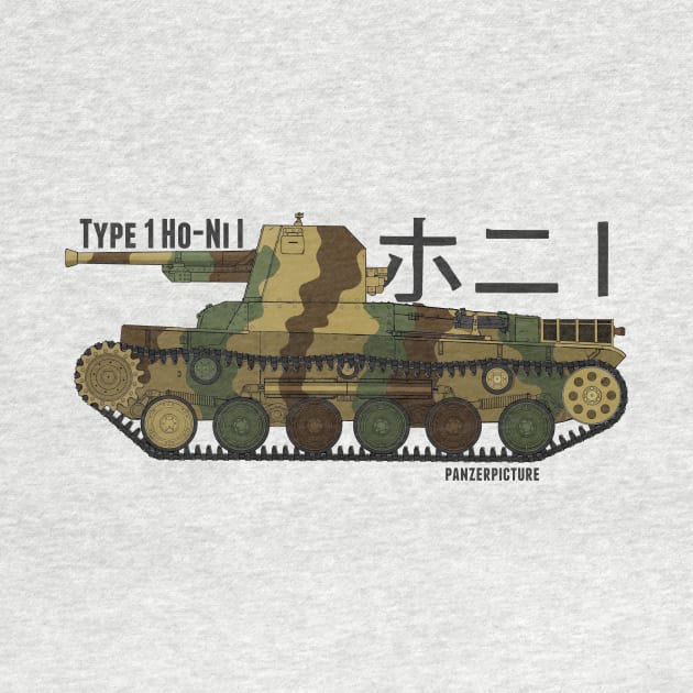 Type 1 Ho-Ni I by Panzerpicture